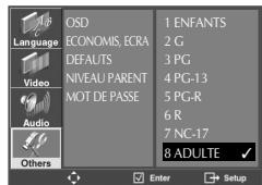 DAEWOO SH-9540S - Autres réglages - 6