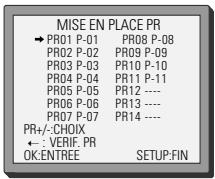 DAEWOO SH-9540S - Effacement des nombres de programme - 4