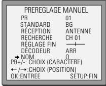 DAEWOO SH-9540S - Effacement des nombres de programme - 2