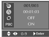 DAEWOO SH-9540S - Confirmation du mode disque VCD en cours - 1