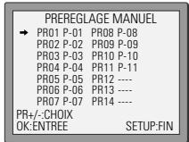 DAEWOO SH-9540S - Configuration du lecteur - 3