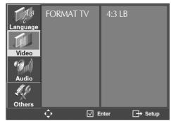 DAEWOO SH-9540S - Configuration vidéo - 2