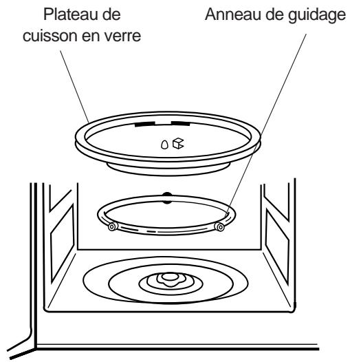 DAEWOO KOR-6L45DUO - Plateau de cuisson en VERRE - 1