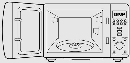 DAEWOO KOC-1B4KSA - Disposition des aliments - 7