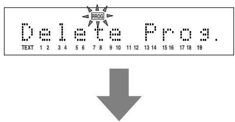 MARANTZ CD5400 - - Delete program play in the text display mode - 3