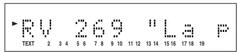 MARANTZ CD5400 - - Program play in the text display mode - 5