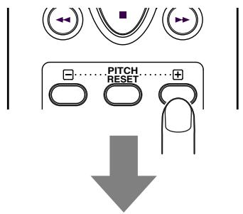 MARANTZ CD5400 - - Increasing the play speed - 1