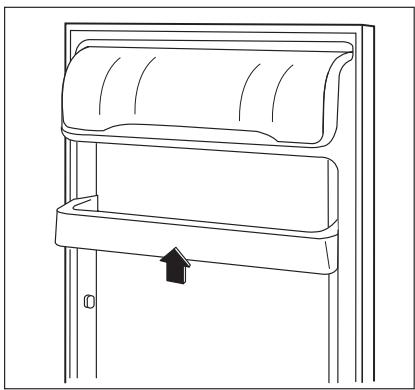 AEG S60176TK - Emplacement des balconnets de la porte - 1
