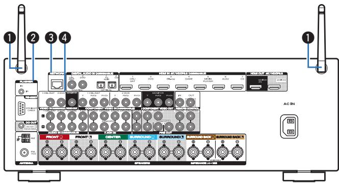 MARANTZ SR5011 - Panneau arrêté - 1
