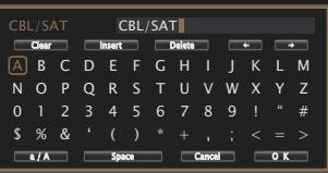 MARANTZ SR5011 - Utilisation de l'écran-clavier - 2
