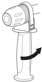 MAC ALLISTER MH900 - Ajustage de la poignée auxiliaire - 1