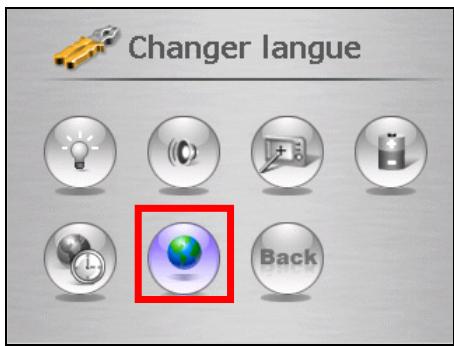 MIO 268 - Changer langue - 1