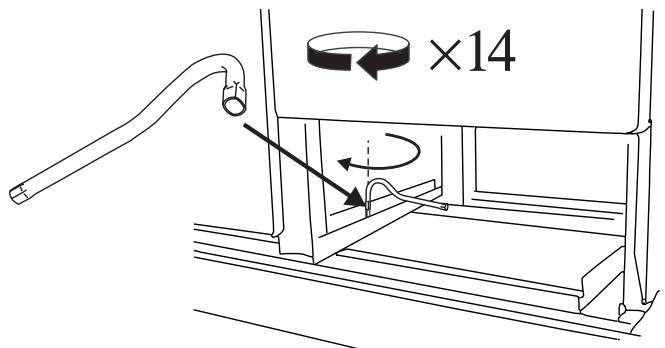 FALCON CLASSIC 110, CLASSIC110 - Déplacement de la cuisinière - 3