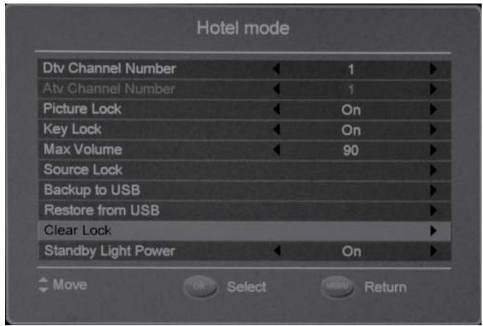 HAIER LE22G690CF - Mode hôtel - 2