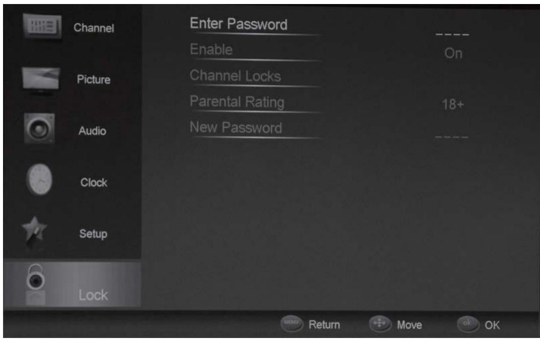 HAIER LE22G690CF - Menu de configuration - 2