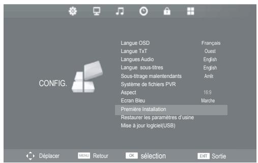CONTINENTAL EDISON LC-22G91DVB-T+DVD - Première installation - 1