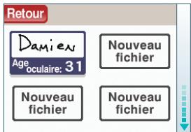 NINTENDO DS FLASH_FOCUS - Écran de selection des données personnelles - 2