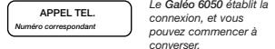 FRANCE TELECOM GALEO 6050 - Pour rappeler l'un des 10 derniers numérores de téléphone composés. - 12
