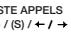 FRANCE TELECOM GALEO 6050 - IMPRIMER LA LISTES DES APPEELS ENTRANTS (JOURNAL DES APPELS) - 6