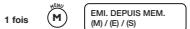 FRANCE TELECOM GALEO 6050 - EMISSION D'UN DOCUMENT DEPUIS LA MEMOIRE - 1