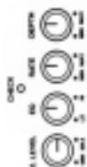 BOSS CH-1 - Bouton intensité de modulation - 1