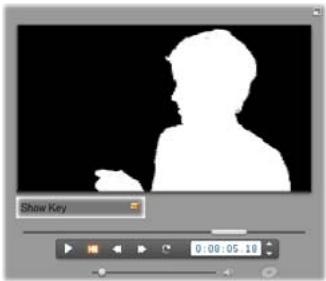 PINNACLE STUDIO ULTIMATE - L'interface de l'effet incrustation couleur (chroma key) - 1