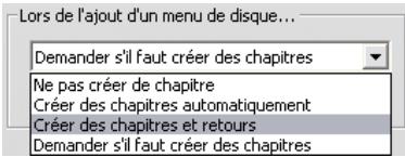 PINNACLE STUDIO ULTIMATE - Lors de l'ajout d'un menu de disque - 1