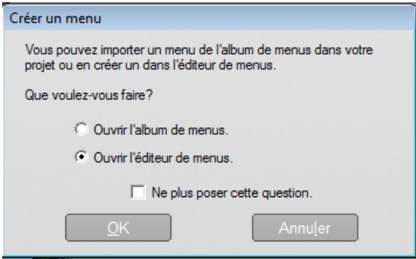 PINNACLE STUDIO ULTIMATE - L'outil menu de disque - 2