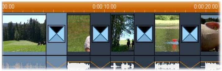 PINNACLE STUDIO ULTIMATE - La commande transition avec ondulation - 3