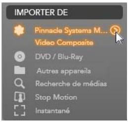 PINNACLE STUDIO ULTIMATE - Ajuster les niveaux audio et vidéo analogiques - 1
