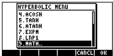 HP 42S - Fonctions hyperboliques et leurs inverses - 2