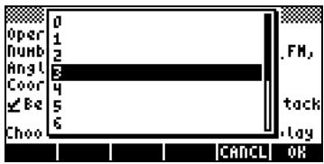 HP 42S - - Format fixe avec décimales : - 2