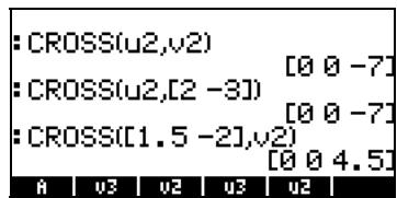 HP 42S - Produit croisé - 1