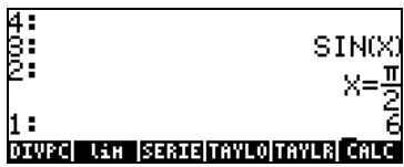 HP 42S - Fonctions TAYLR, TAYLRO et SERIES - 5