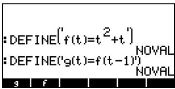 HP 48GX - Séries de fourier pour une équation quadratique - 1