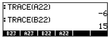 HP 48GX - Fonction TRACE - 1