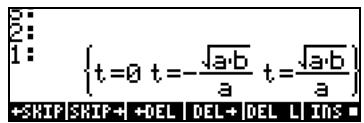 HP 48GX - Fonction ISOL - 3