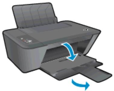 HP DESKJET 1510 - Chargement de papier de petit format - 2