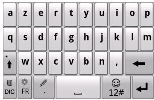 ZTE BLADE S6 - Clavier AZERTY complet - 1