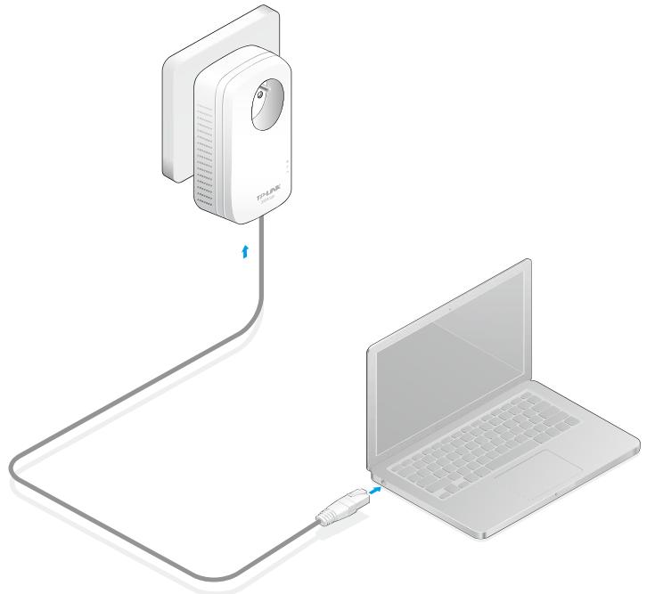 TP-LINK TL-PA9025P - Connexion à un ordinateur - 1
