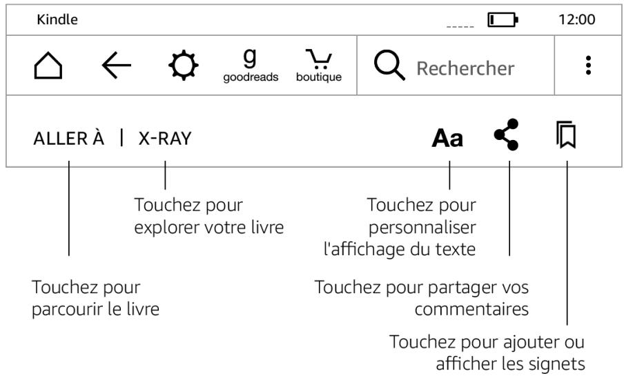 AMAZON KINDLE FIRE HD - Barres d'outils - 2