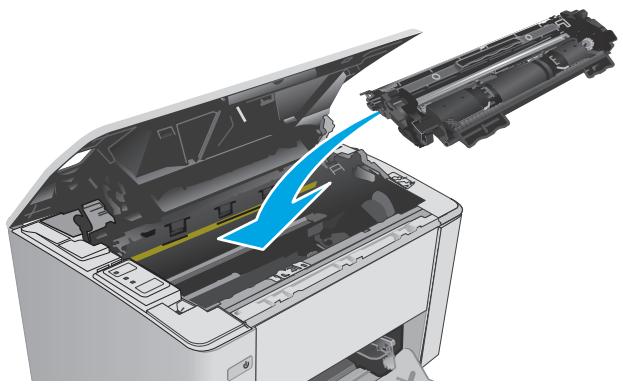 HP LASERJET PRO M102A - Elimination des bourrages papier dans le bac de sortie - 5