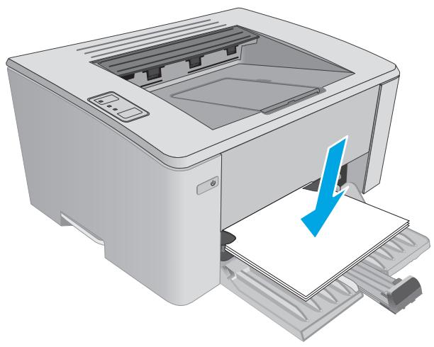 HP LASERJET PRO M102A - Chargement du papier dans le bac d'alimentation - 4