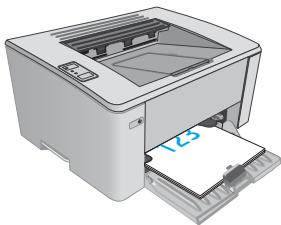 HP LASERJET PRO M102A - Chargement du papier dans le bac d'alimentation - 5