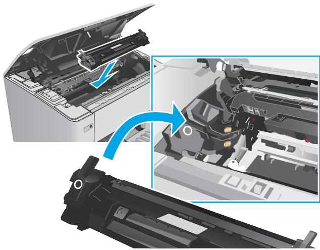 HP LASERJET PRO M102A - Remplacement de la cartouche de toner (modèles M101-M104) - 3
