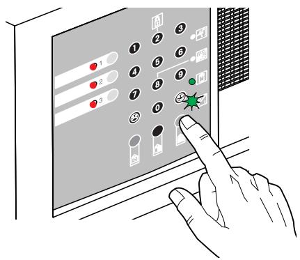 LEGRAND 432 03 - Mise en marche et arrêt de votre système au clavier de la centrale - 2