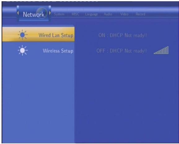 EMTEC MC R700 - Changer les paramètres de réseau - 1