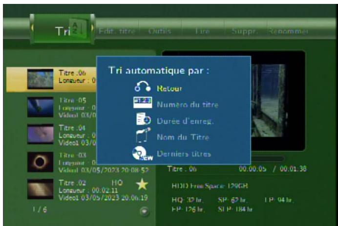 EMTEC MC R700 - Tri des vidéos - 6