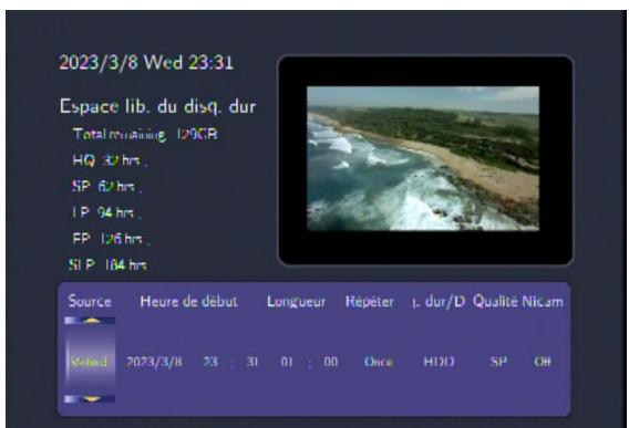EMTEC MC R700 - Créez un nouveau programme - 2