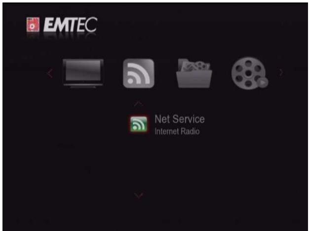 EMTEC HDD FULL HD (1080P) LECTEUR & ENREGISTREUR S800H - Écouter les radios internet - 1